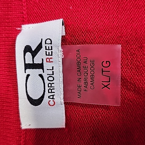 Carroll Reed XL red sweater - Picture 5 of 5
